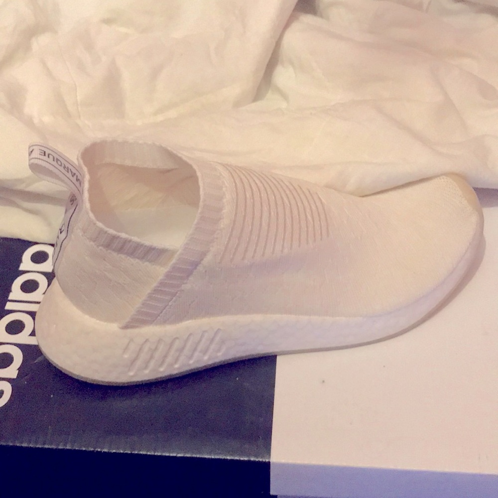 Marshmallow white adidas